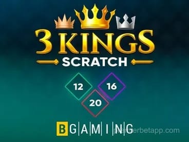 3 Kings Scratch game from Premier Bet